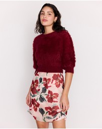 MINKPINK - Lola Fluffy Knit Top