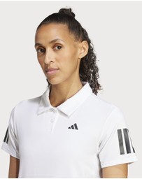 adidas Performance - Club Tennis Climacool 3-Stripes Polo Shirt Womens