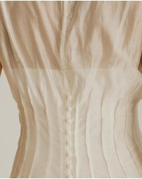 Atmos&Here - Kate Organza Pintuck Maxi Dress
