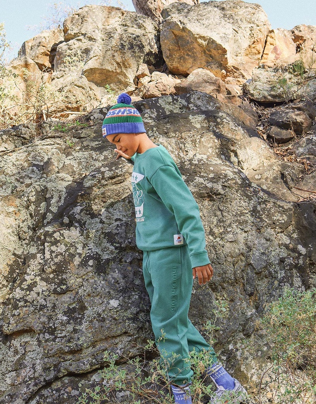Skwosh - Kids Track Pant in Alpine