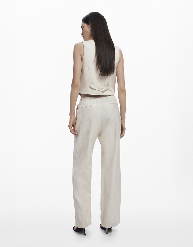 Desigual - Patterned suit trousers