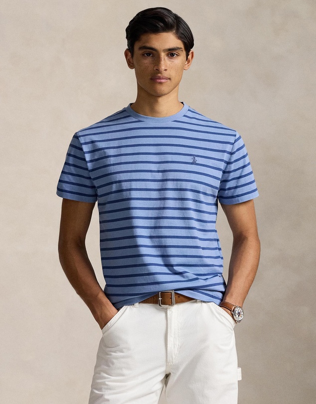 Polo Ralph Lauren - Custom Slim Fit Striped Jersey T-Shirt
