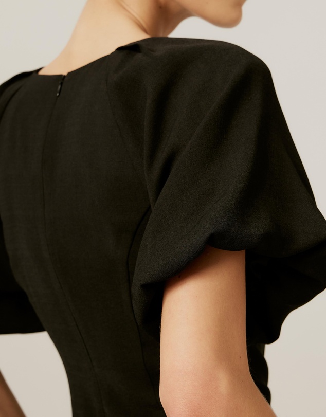 Tussah - Leo Puff Sleeve Mini Dress