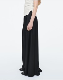 COS - Twill Palazzo Trousers