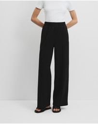 Country Road - Wide Leg Ponte Jogger