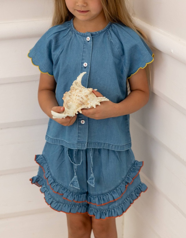 Alex & Ant - Emmi Top - Chambray