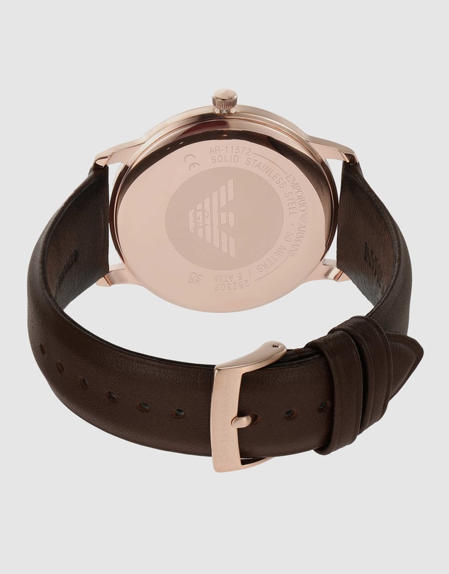 Emporio Armani - Brown Analogue Watch