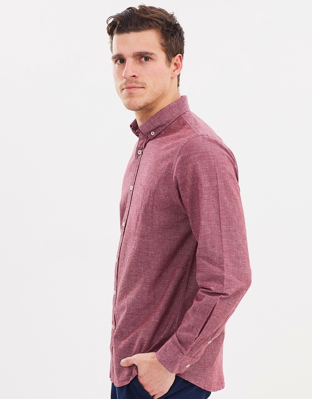 Sportscraft - Long Sleeve Regular Collins Shirt