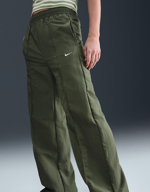 Nike - Sportswear Everything Wovens Mid-Rise Open-Hem Pants