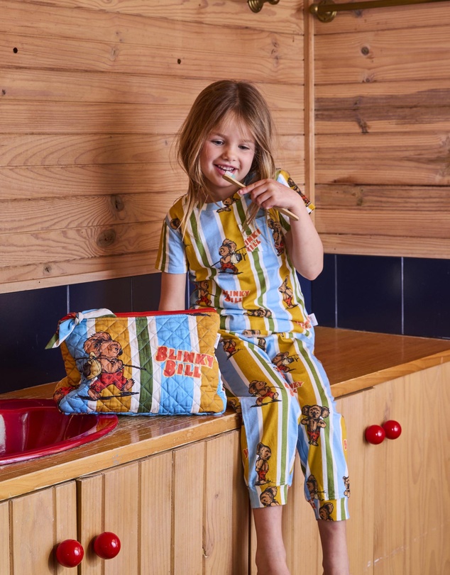 Kip&Co - KipCo x Blinky Bill Adventures With Blinky Short Sleeve Tee Pants Pyjama Set - Kids