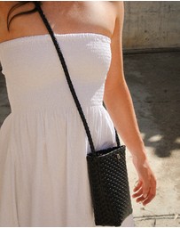 Mimmi Terra - Woven Cross Body Sling Nera
