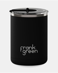 Frank Green - 12oz Ceramic Coffee Cup with Hinged Screw Lid