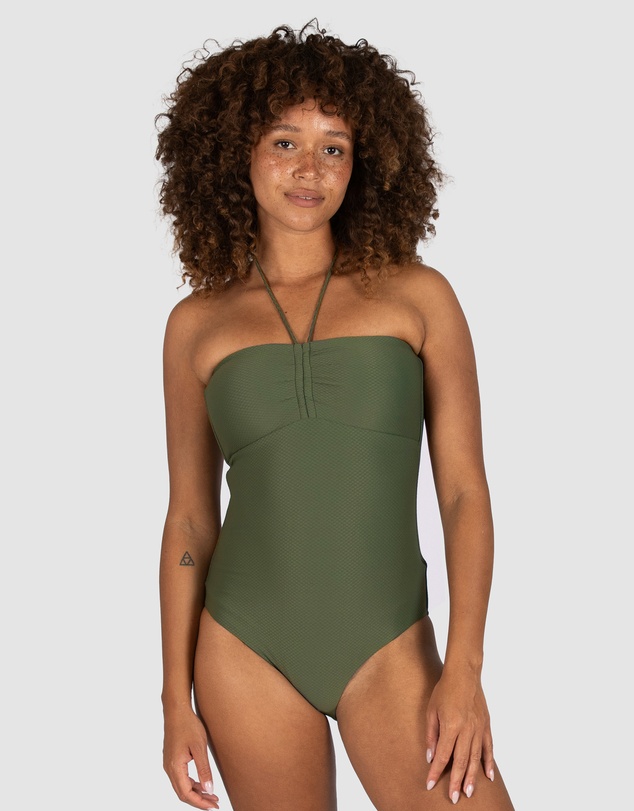 Baku Swimwear - Rococco Bandeau One Piece Swimsuit