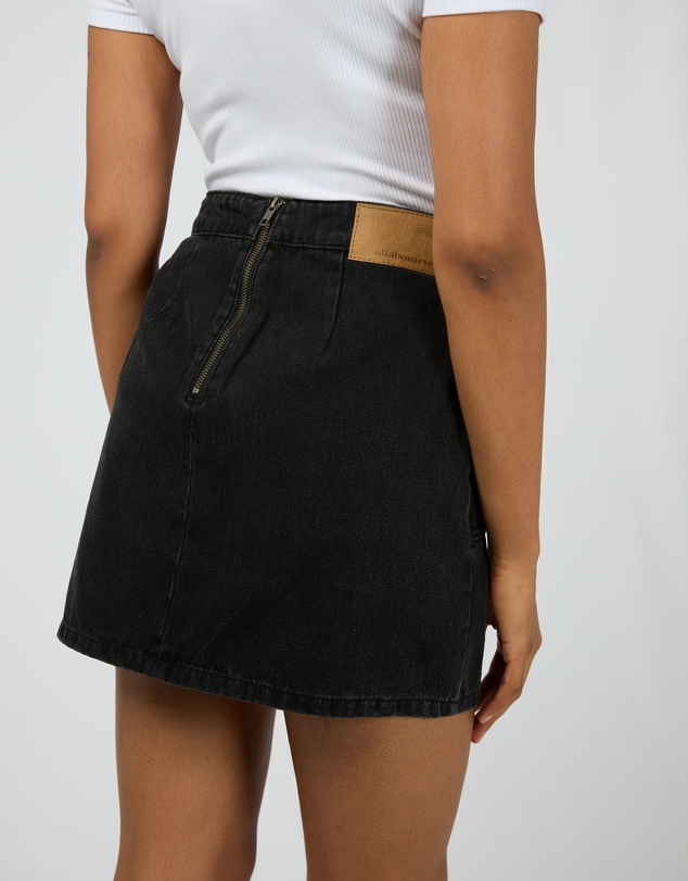 All About Eve - Becca Skirt Washed Black