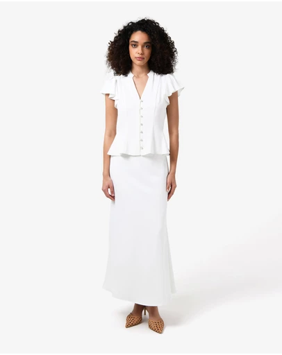 Forcast - Carissa Flared Maxi Skirt