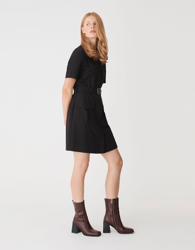Forcast - Stevie Utility Mini Dress