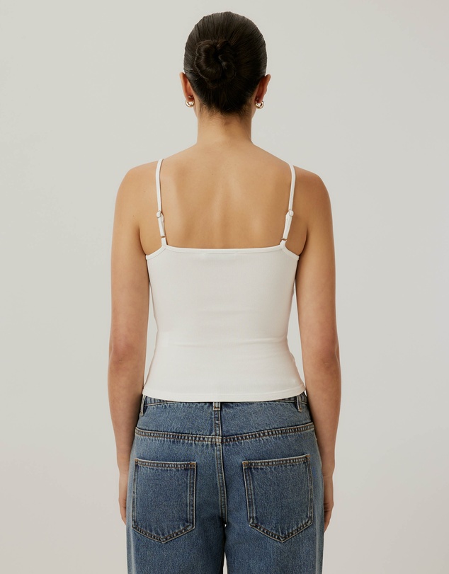 Calli - Gathered Rib Tank