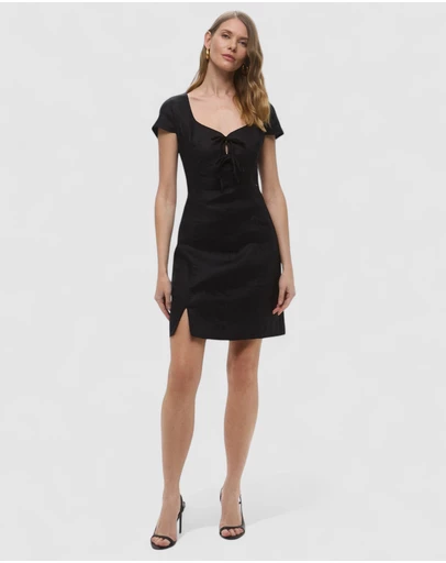 GUESS - Isabeau Bows Mini Dress
