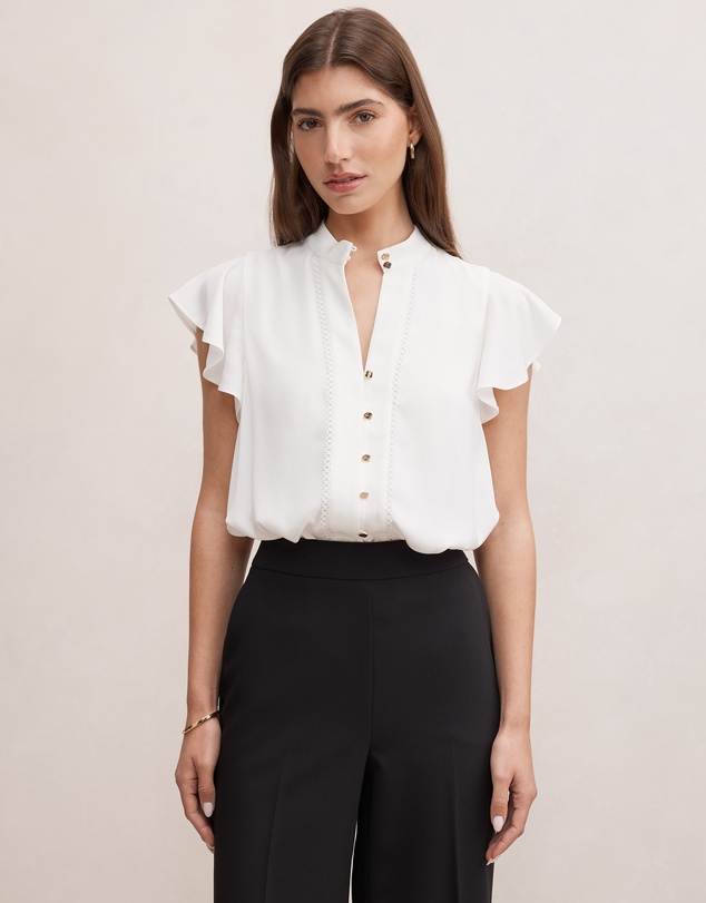 Forever New - Jennie Trim Detail Blouse