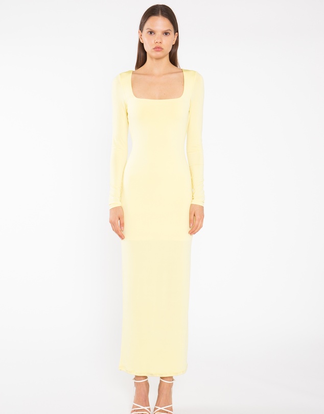 Glamorous - Square Neck Bodycon Midi Dress