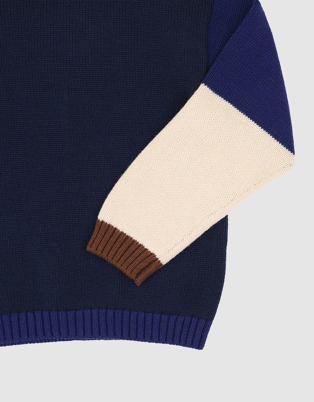 Bebe by Minihaha - Jake Block Knitted Jumper - Kids