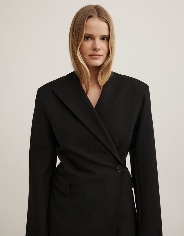 Witchery - Long Sleeve Wrap Blazer