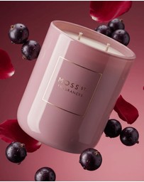 Moss St Fragrances - Blackcurrant & Rose Soy Candle 300g