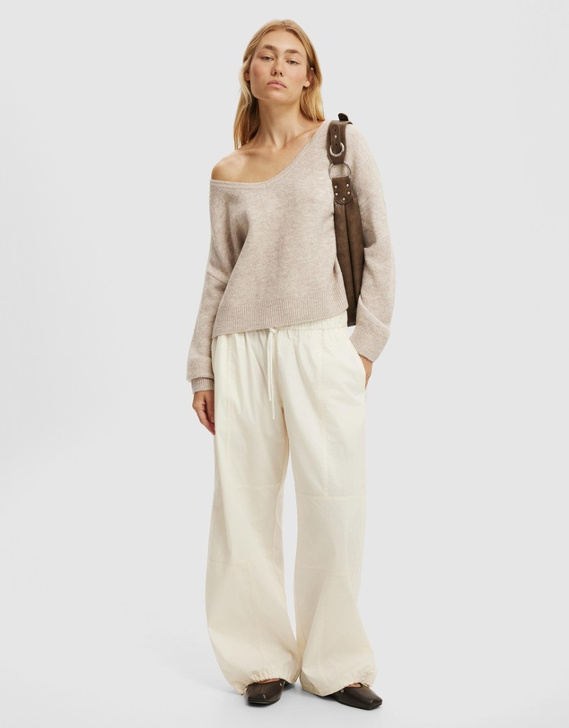 Cotton On - Softest Luxe Slouchy V-Knit