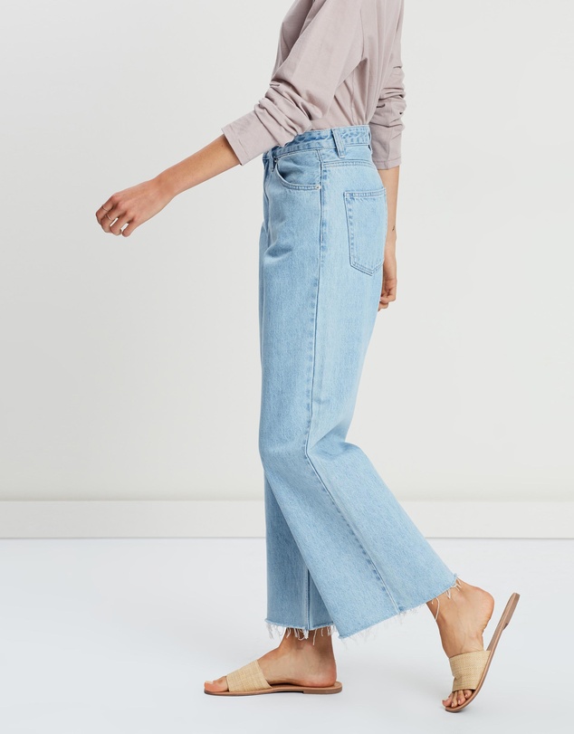 Assembly Label - High Waist Flare Jean