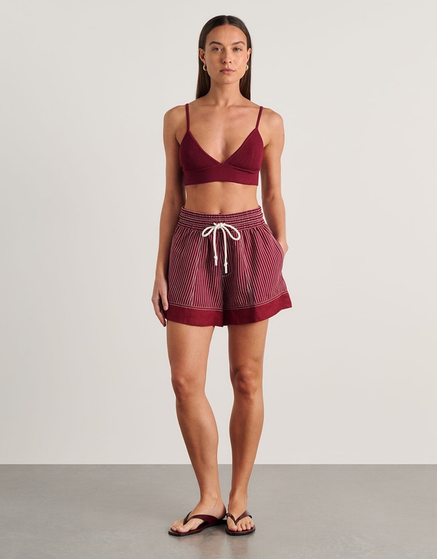Jag - Gigi Stripe Pull On Short
