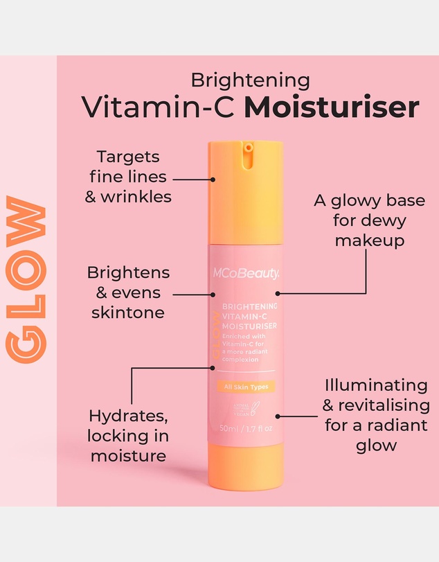 MCoBeauty - Glow Brightening Vitamin C Moisturiser 50ml