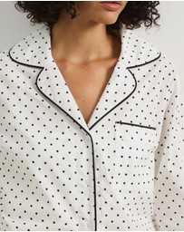 Atmos&Here - Riley Polka Dot Cotton PJ Set