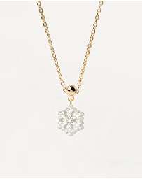 PDPAOLA - Charm Necklace Snowflake Charm