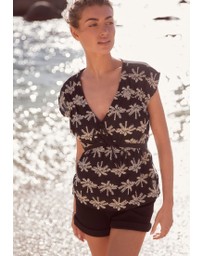 NEXT - Broderie Short Sleeve Top