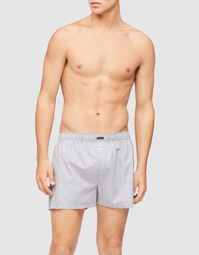Calvin Klein - Cotton Classics 3 Pack Woven Boxers