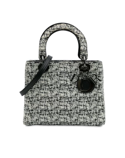 Pre-Loved by Azura Reborn - Pre-Loved Medium Tweed Lady Dior