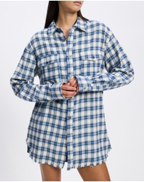 ONE TEASPOON - Lunar Flannel Shirt - ICONIC EXCLUSIVE