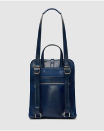 Florence - The Emma Blue 3-in-1 Convertible Backpack