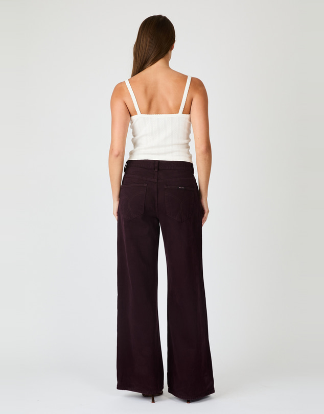 Rolla's - Frankie Loose Jeans Long - Dark Cherry
