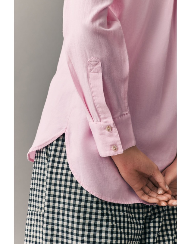 NEXT - Relaxed 100% Cotton Button Down Long Sleeve Shirt
