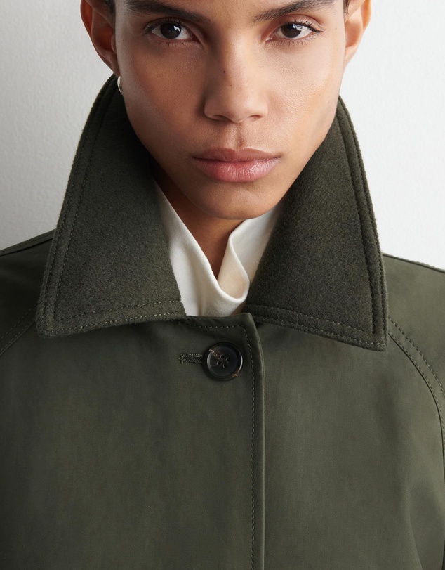 COS - Wool-Trimmed Car Coat