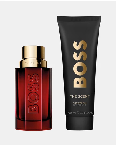 BOSS - BOSS The Scent Elixir Parfum Intense 50ml and Shower Gel 100m for Men Gift Set