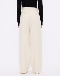 Minima Esenciales - Isra Cotton Twill Tailored Pants
