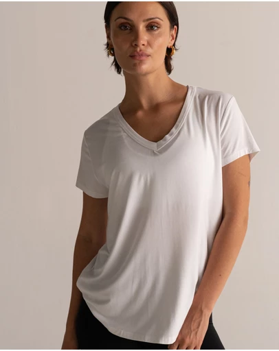 HyperLuxe The Label - V Neck Shirt