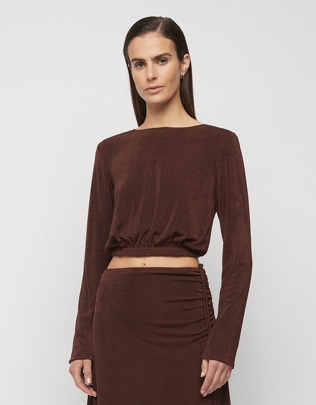 FRIEND of AUDREY - Wiltshire Jersey Tie Top