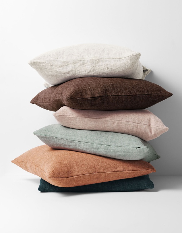 Aura Home - Arles Linen Square Cushion