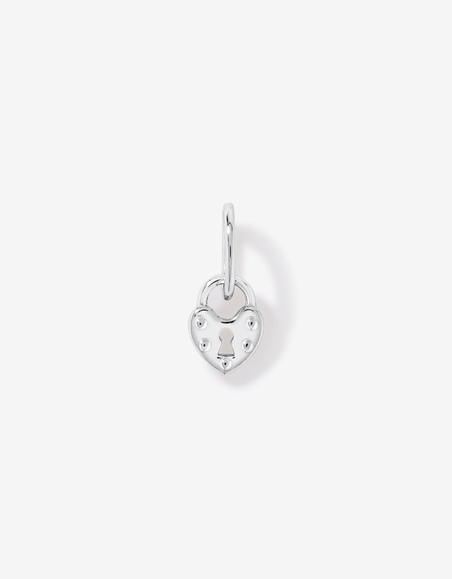 Michael Hill - Heart Lock Micro Pendant in Sterling Silver