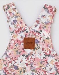 WITH LOVE FOR KIDS - Hazel Denim Pinafore Dress - Babies - Kids