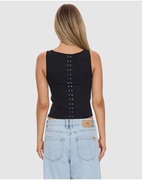 Thrills - Rhyde Eyelet Tank