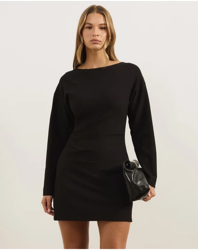 Atmos&Here - Aisha Long Sleeve Mini Dress